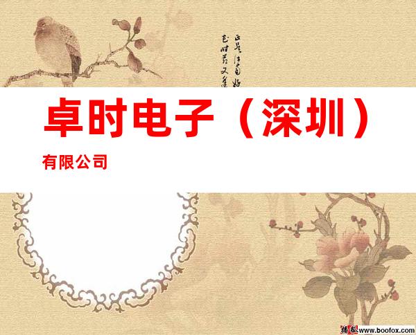 卓时电子（深圳）有限公司